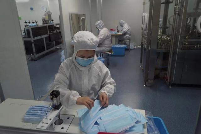 怀柔区第一家非医用口罩生产企业正式投产