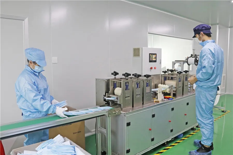 泉州洛江企业开始生产医用口罩 日产可达十余万只